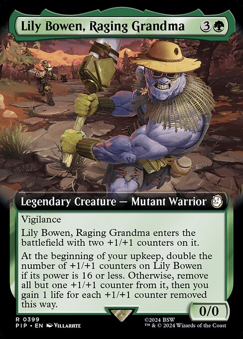 Lily Bowen, Raging Grandma · Fallout 399/1068