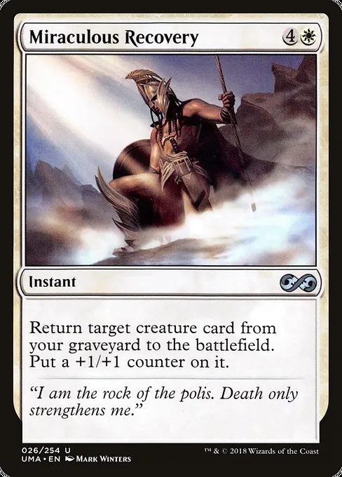 Miraculous Recovery · Ultimate Masters 26/254