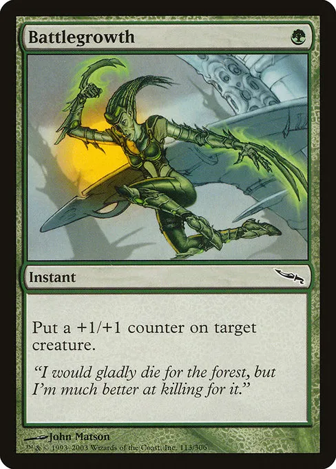 Battlegrowth · Mirrodin 113/306