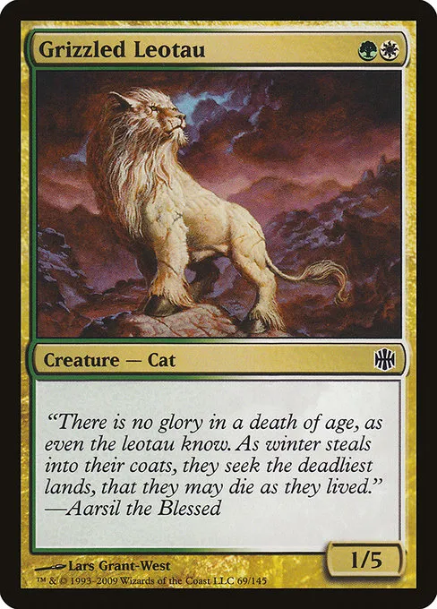 Grizzled Leotau · Alara Reborn 69/145