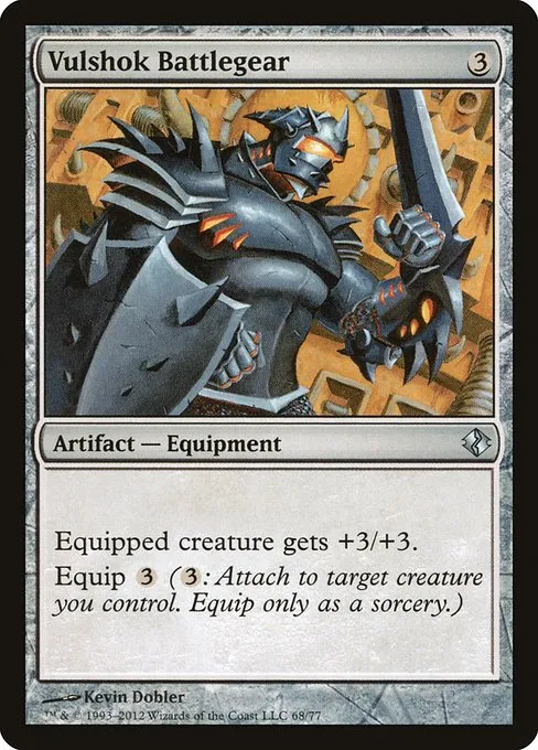 Vulshok Battlegear · Duel Decks: Venser vs. Koth 68/77