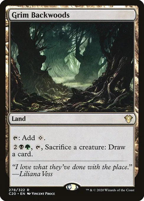 Grim Backwoods · Commander 2020 278/322