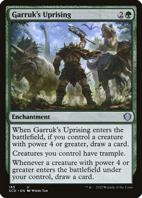 Garruk's Uprising · Starter Commander Decks 185/352