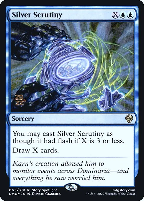 Silver Scrutiny · Dominaria United Promos 65s/161