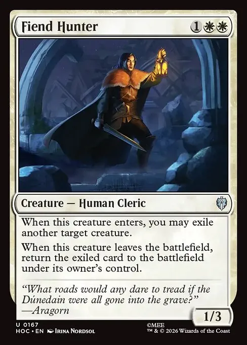 Fiend Hunter · The Hobbit Commander 167/7