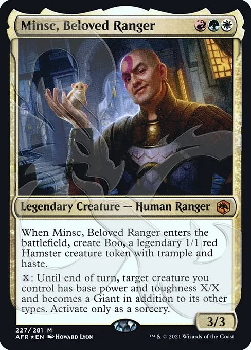 Minsc, Beloved Ranger · Adventures in the Forgotten Realms Promos 227a/241