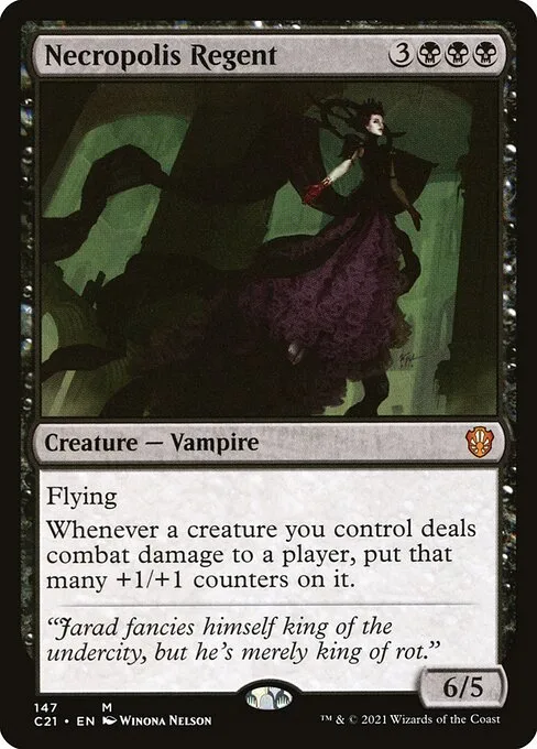 Necropolis Regent · Commander 2021 147/409