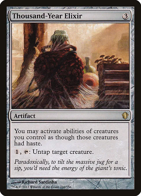 Thousand-Year Elixir · Commander 2013 266/356