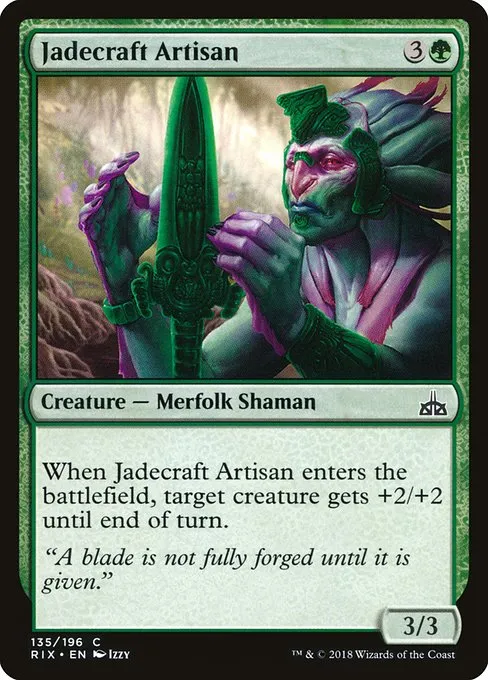 Jadecraft Artisan · Rivals of Ixalan 135/205