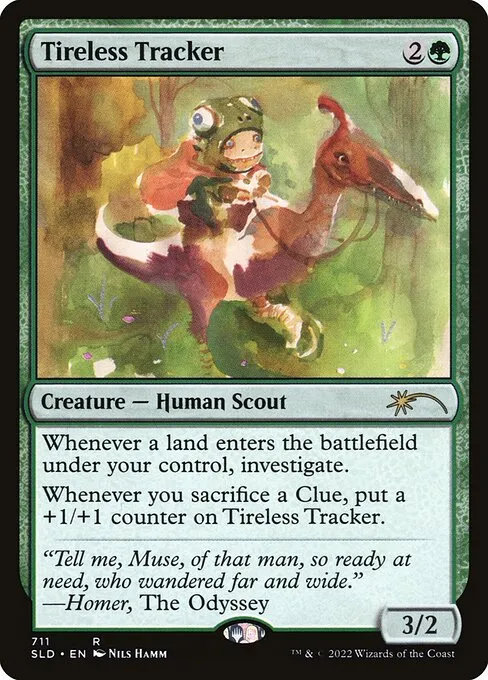 Tireless Tracker · Secret Lair Drop 711/2547