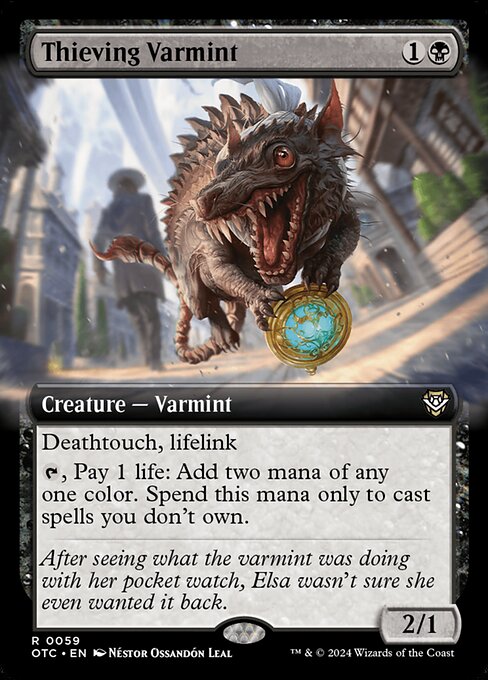 Thieving Varmint · Outlaws of Thunder Junction Commander 59/342