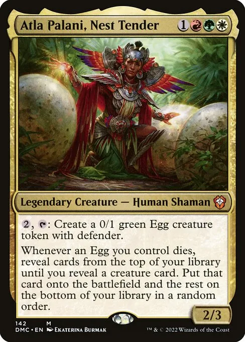 Atla Palani, Nest Tender · Dominaria United Commander 142/240