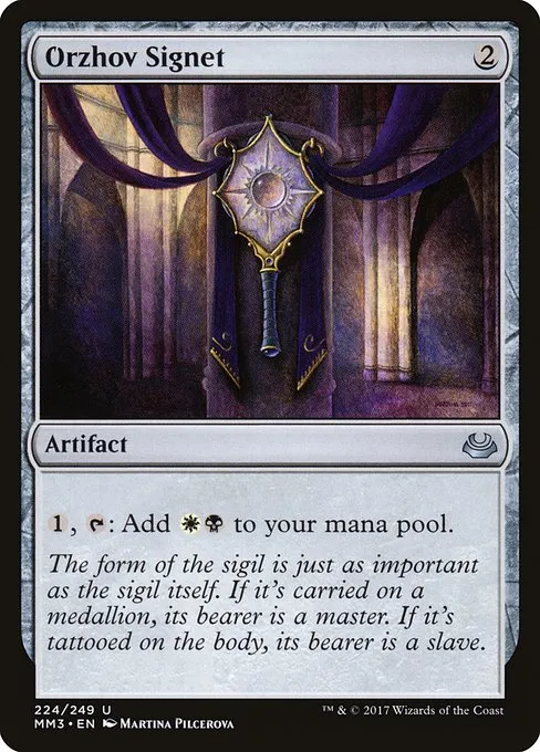 Orzhov Signet · Modern Masters 2017 224/249