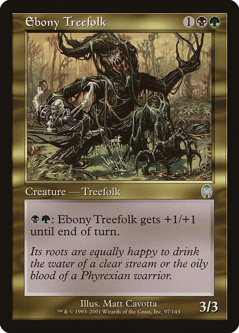 Ebony Treefolk · Apocalypse 97/143
