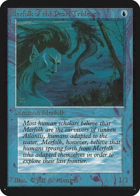 Merfolk of the Pearl Trident · Limited Edition Alpha 66/295