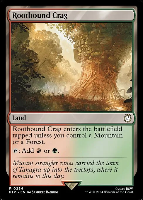 Rootbound Crag · Fallout 284/1068