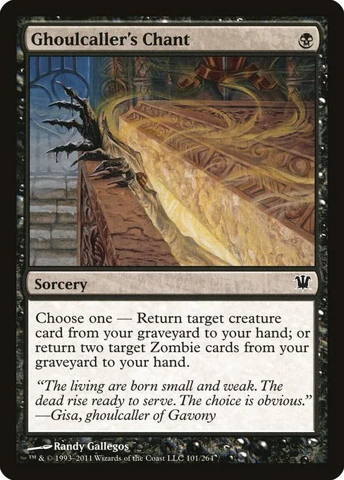 Ghoulcaller's Chant · Innistrad 101/264