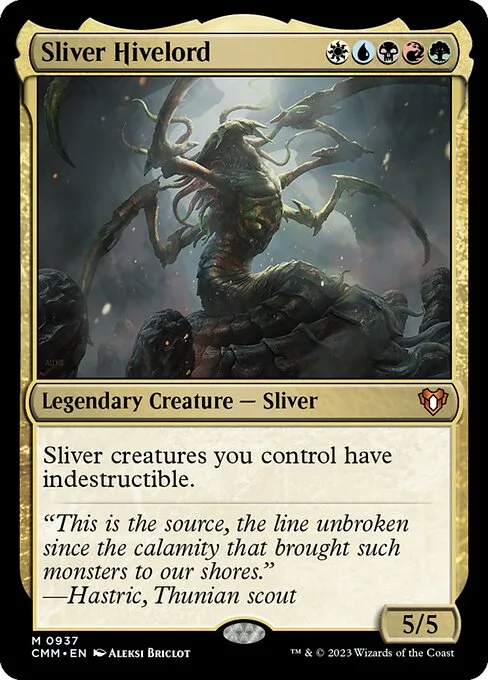Sliver Hivelord · Commander Masters 937/1067
