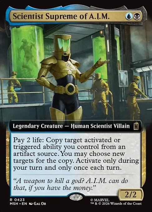 Scientist Supreme of A.I.M. · Marvel Super Heroes 423/24