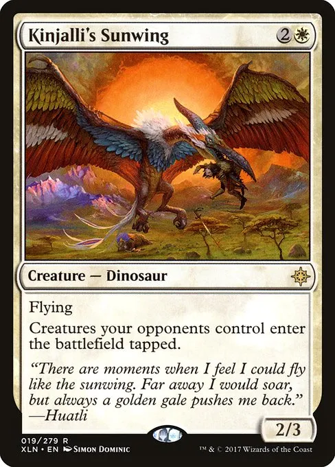 Kinjalli's Sunwing · Ixalan 19/289