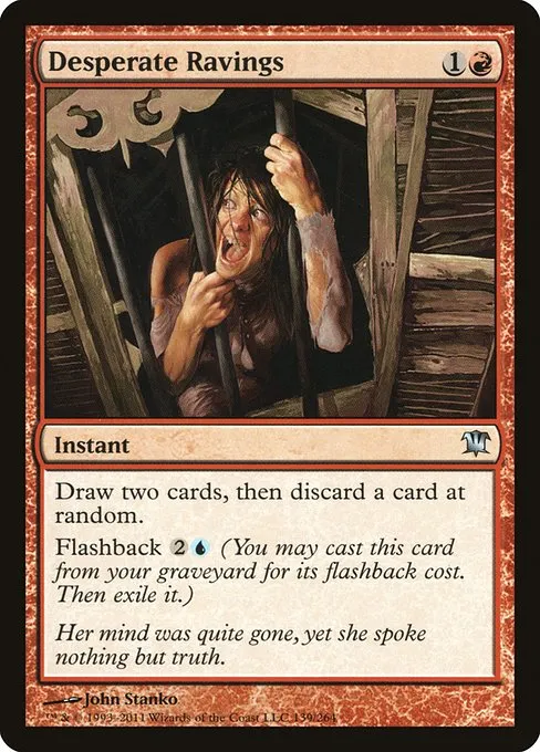 Desperate Ravings · Innistrad 139/264