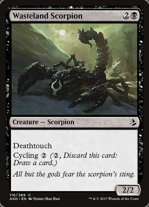 Wasteland Scorpion · Amonkhet 116/287