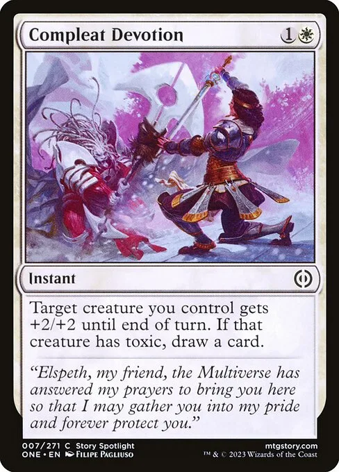 Compleat Devotion · Phyrexia: All Will Be One 7/479