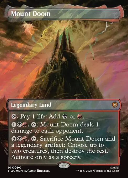 Mount Doom · The Hobbit Commander 90/7