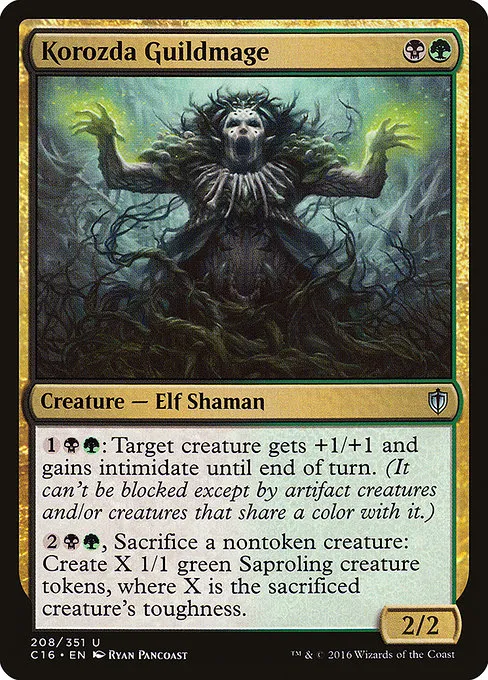 Korozda Guildmage · Commander 2016 208/351