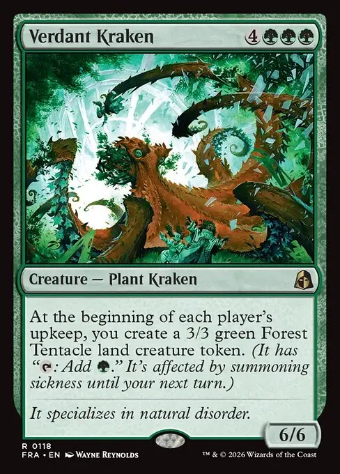 Verdant Kraken · Reality Fracture 118/7