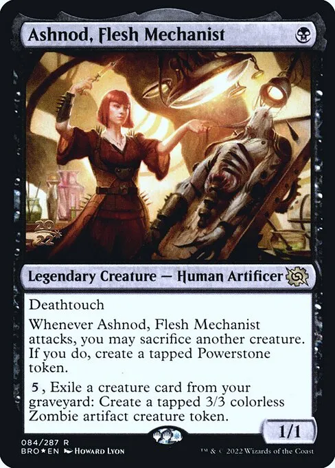 Ashnod, Flesh Mechanist · The Brothers' War Promos 84s/171