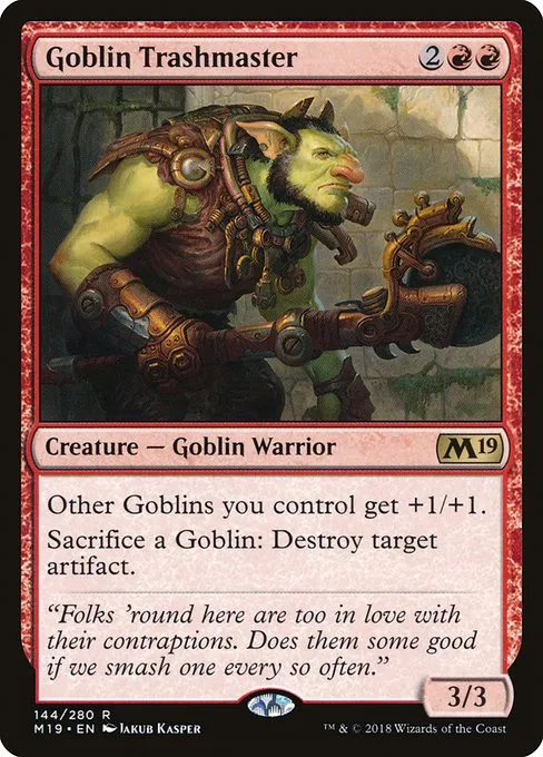 Goblin Trashmaster · Core Set 2019 144/314