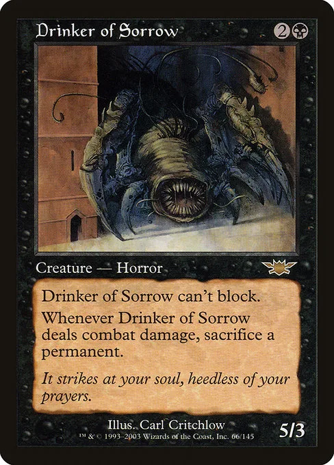 Drinker of Sorrow · Legions 66/145
