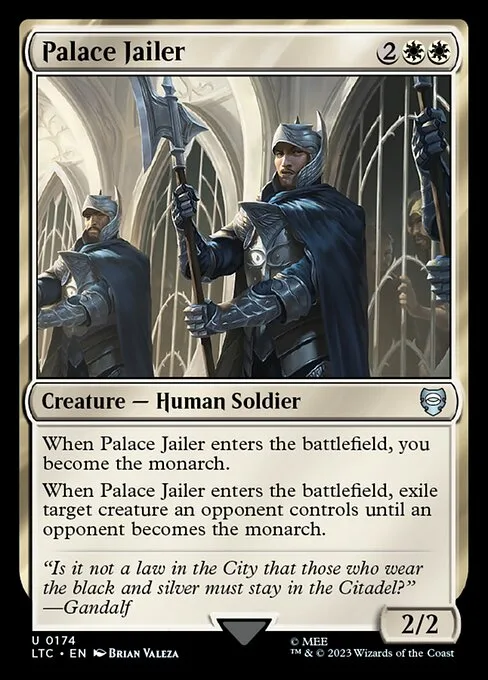 Palace Jailer · Tales of Middle-earth Commander 174/591