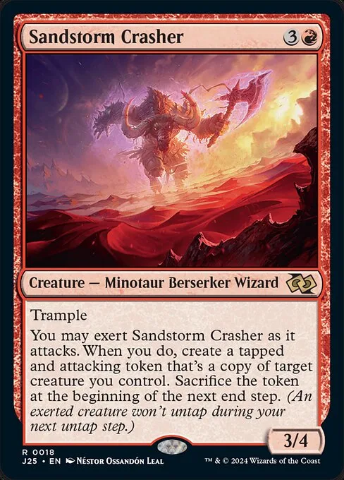 Sandstorm Crasher · Foundations Jumpstart 18/779