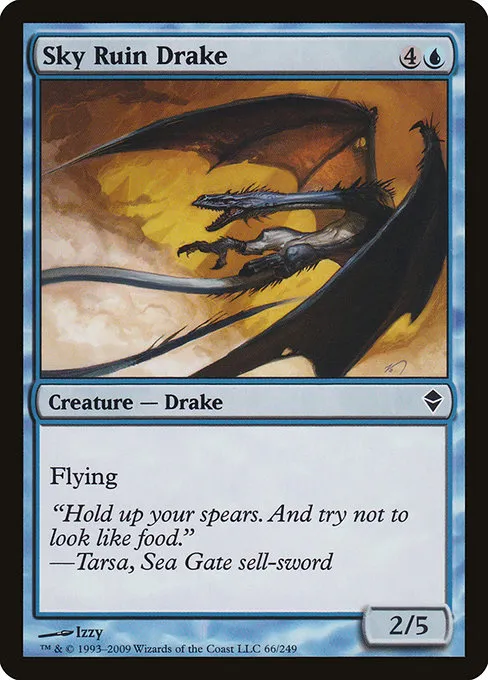 Sky Ruin Drake · Zendikar 66/269