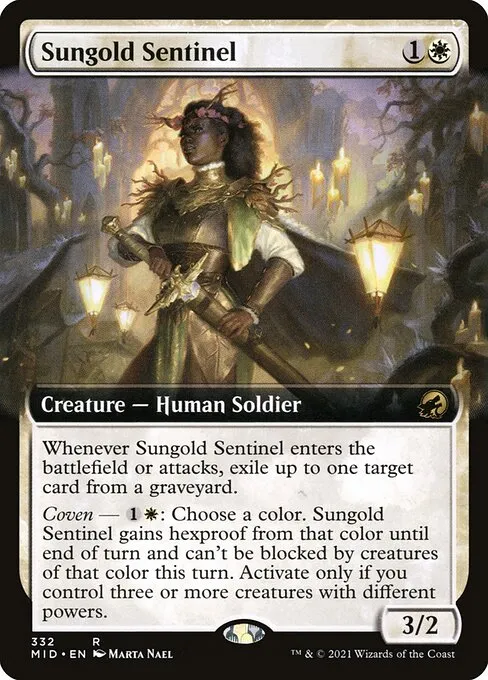 Sungold Sentinel · Innistrad: Midnight Hunt 332/399