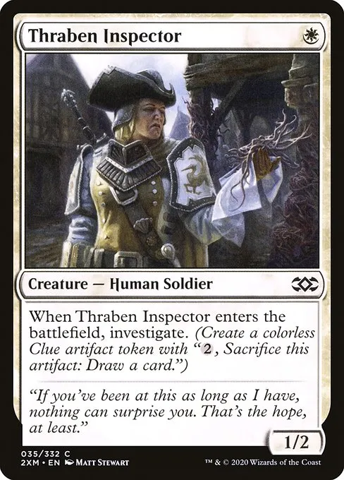 Thraben Inspector · Double Masters 35/384