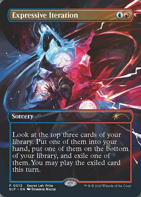 Expressive Iteration · Secret Lair Promo 13/51