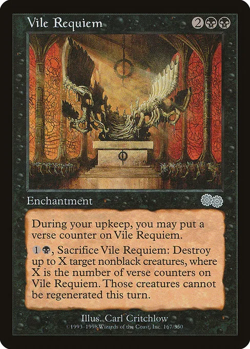 Vile Requiem · Urza's Saga 167/357