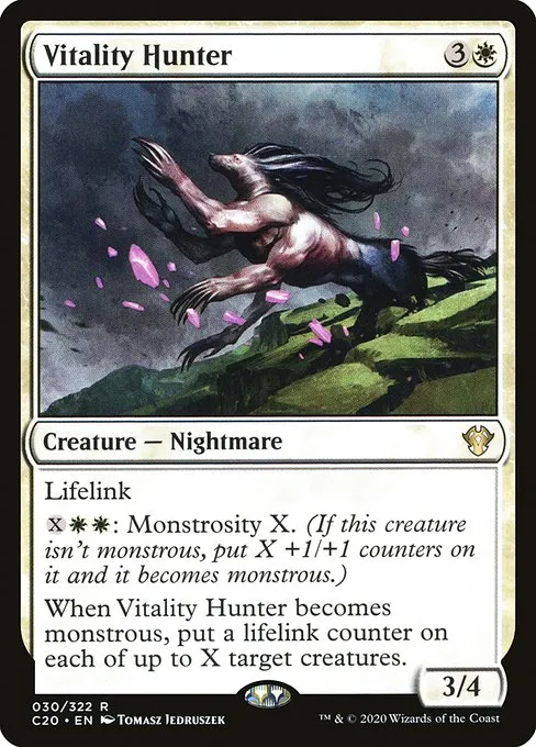 Vitality Hunter · Commander 2020 30/322