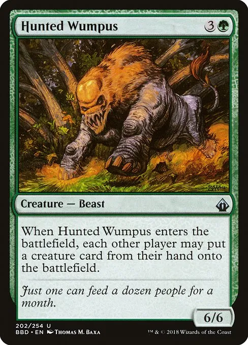 Hunted Wumpus · Battlebond 202/256