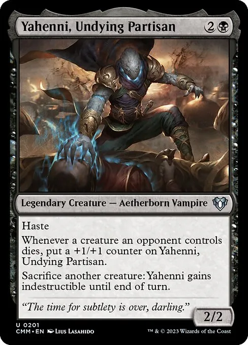 Yahenni, Undying Partisan · Commander Masters 201/1067