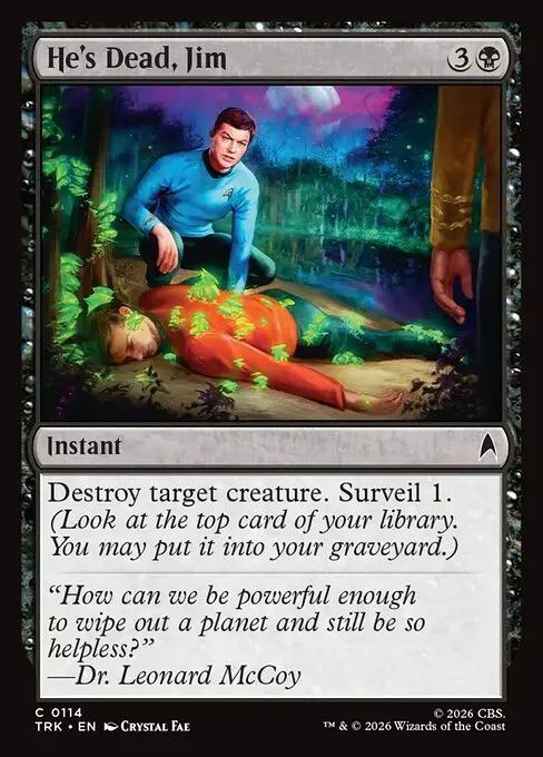 He's Dead, Jim · Star Trek 114