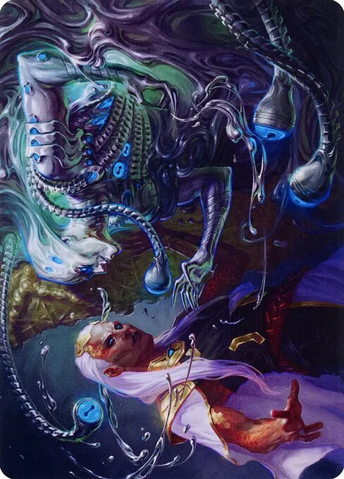 Mirage Mockery // Mirage Mockery · Phyrexia: All Will Be One Art Series 17/81