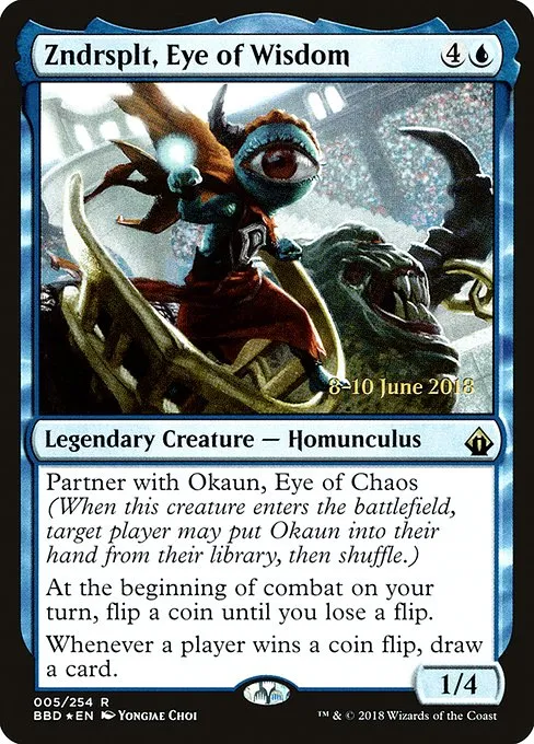 Zndrsplt, Eye of Wisdom · Battlebond Promos 5s/22