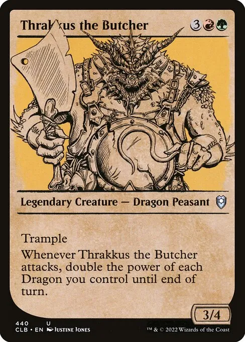 Thrakkus the Butcher · Commander Legends: Battle for Baldur's Gate 440/936