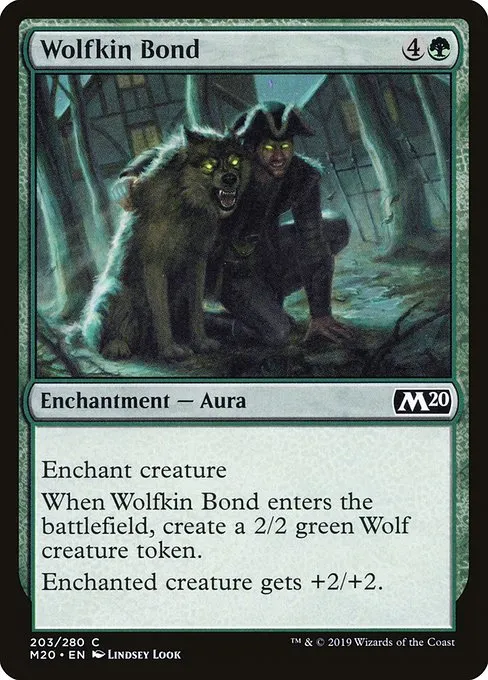 Wolfkin Bond · Core Set 2020 203/346
