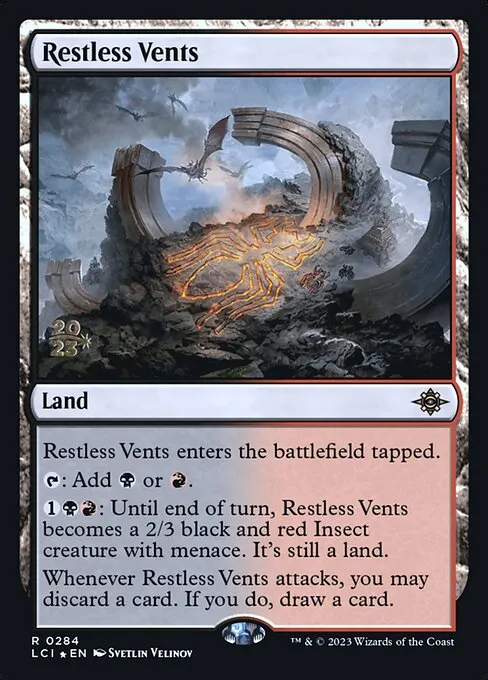 Restless Vents · The Lost Caverns of Ixalan Promos 284s/136