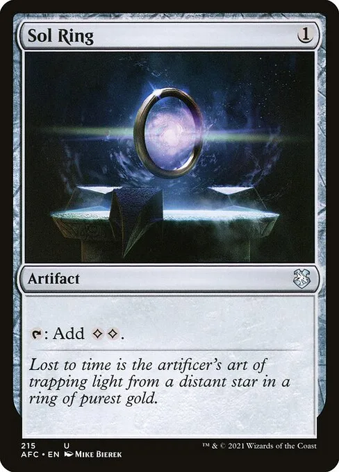 Sol Ring · Forgotten Realms Commander 215/331